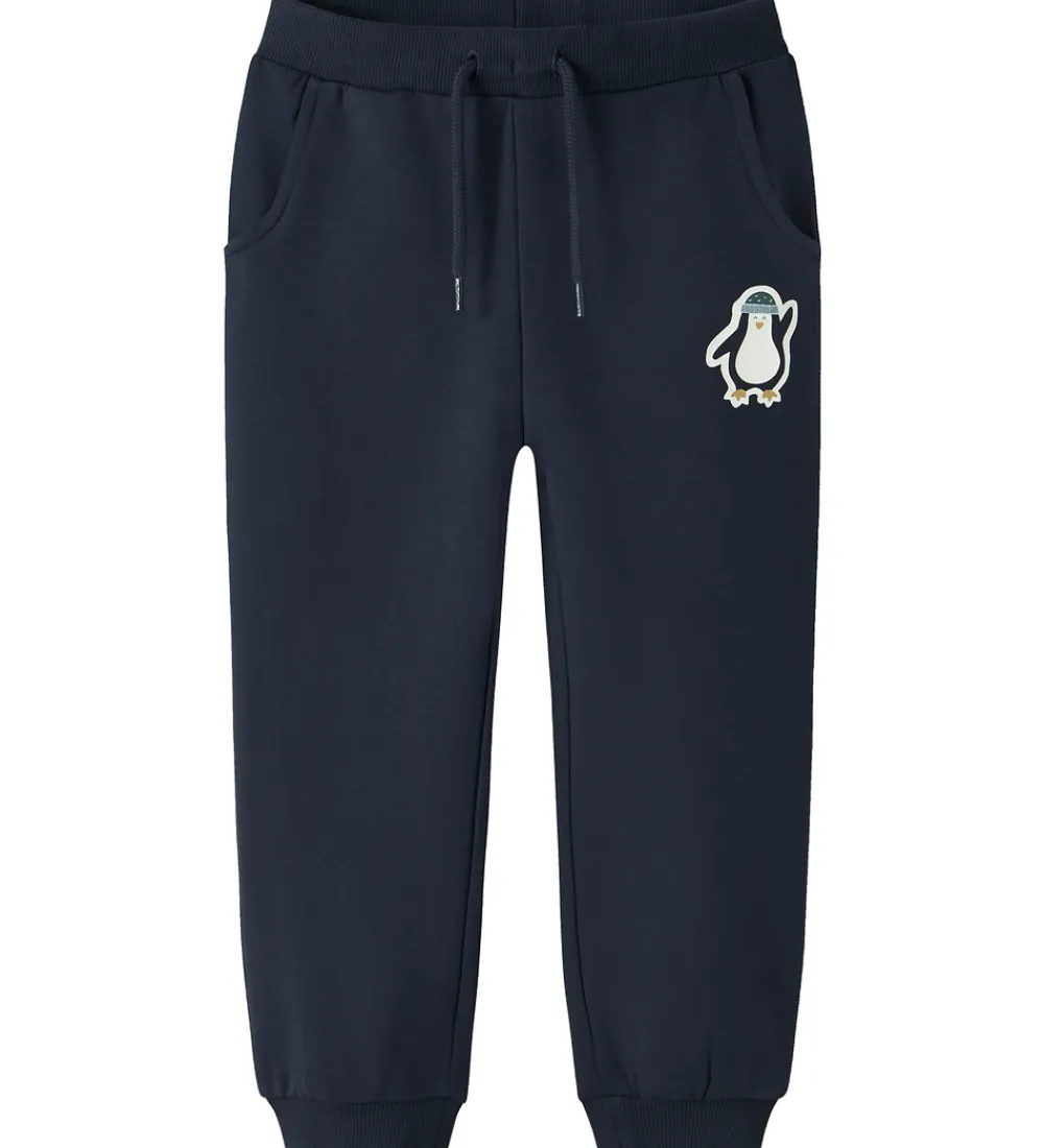 Name It Bukser Og Jeans*Sweatpants - NmmVugo - Navy Blazer/Penquin