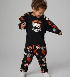 Name It Halloween*Sweatpants - NmnOpal - Sort m. Print