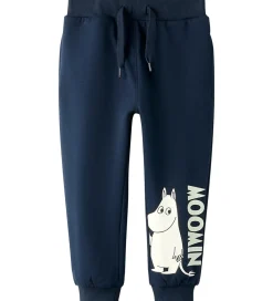 Name It Bukser Og Jeans*Sweatpants - NmnSloli - Moomin - Navy Blazer