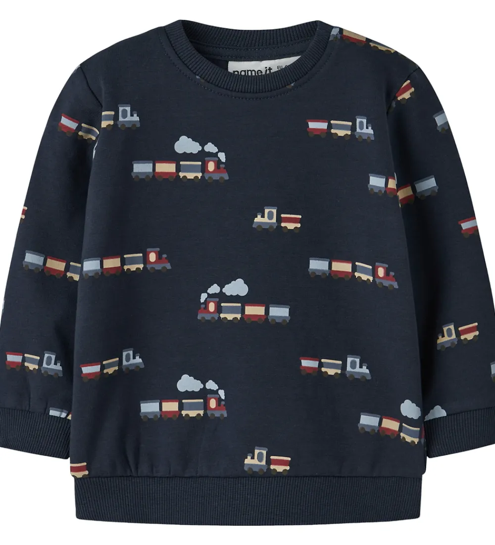 Name It Sweatshirts*Sweatshirt - NbmVimmer - Navy Blazer/Train