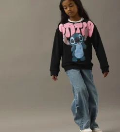 Name It Sweatshirts*Sweatshirt - NkfOdimi - Stitch - Black