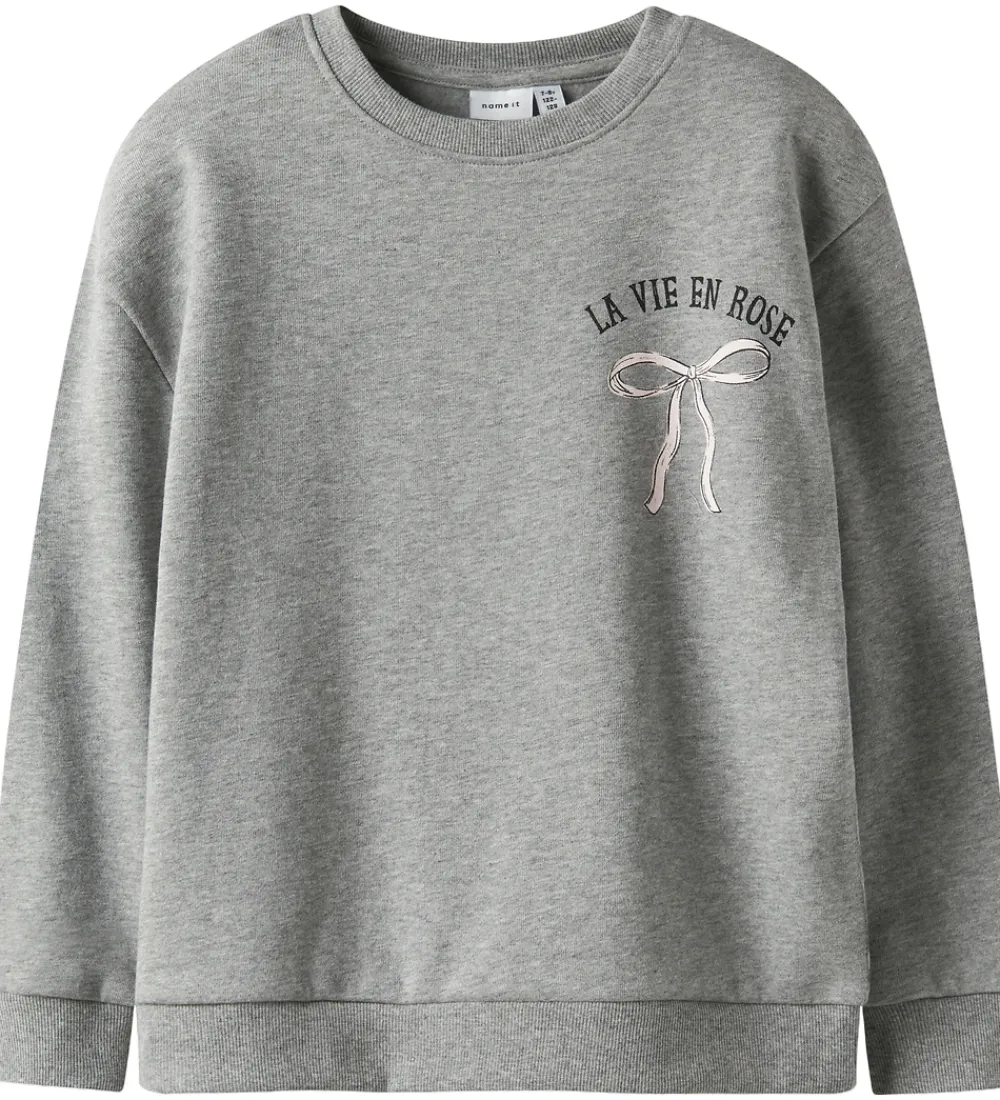 Name It Sweatshirts*Sweatshirt - NkfRastin - Grey Melange