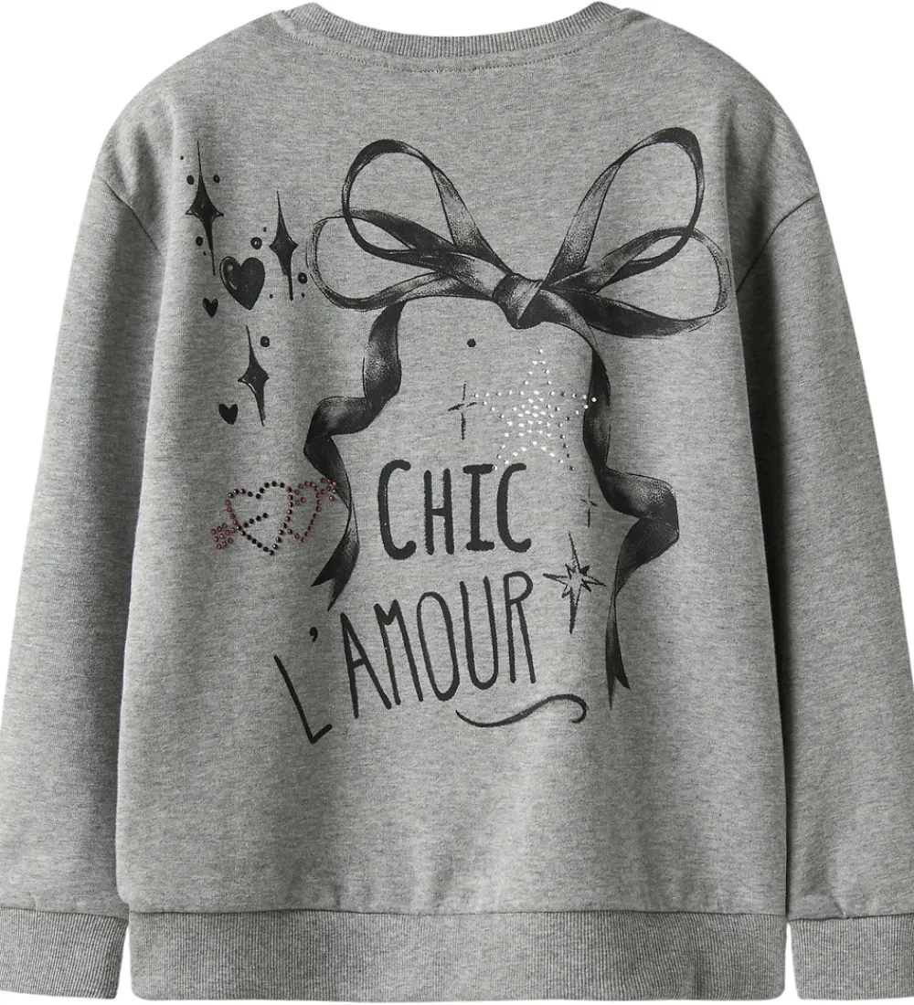 Name It Sweatshirts*Sweatshirt - NkfRastin - Grey Melange