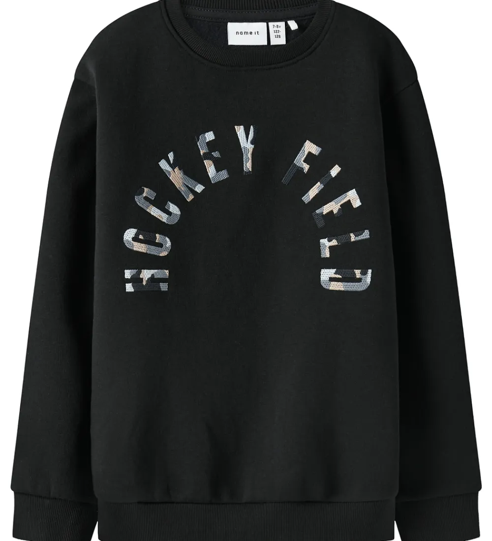 Sweatshirts-Name It Sweatshirt - NkmSheldon - Black