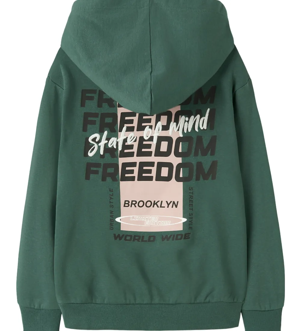 Sweatshirts-Name It Sweatshirt - NkmSteve - Bistro Green