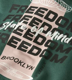 Sweatshirts-Name It Sweatshirt - NkmSteve - Bistro Green
