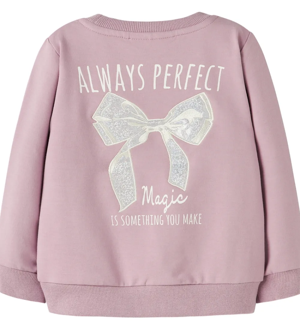 Sweatshirts-Name It Sweatshirt - NmfSakkina - Keepsake Lilac