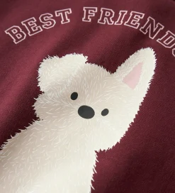 Sweatshirts-Name It Sweatshirt - NmfViloui - Burgundy/ Best Friend Club