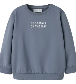 Bluser-Name It Sweatshirt - NmmSlade - Flint Stone