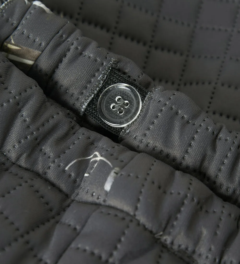 Termotøj-Name It Termotøj m. Fleece - NmmMoon - Grey Pinstripe