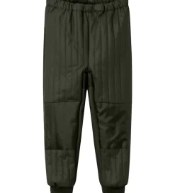 Name It Termotøj*Termotøj m. Fleece - PU - NmmMud - Rosin