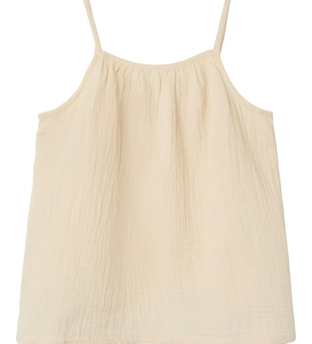 Toppe-Name It Top - Musselin - Strap - NkfHisa - Brazzilian Sand