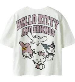 Name It T-Shirts*T-shirt - NkfOda - Hello Kitty - Cloud Dancer