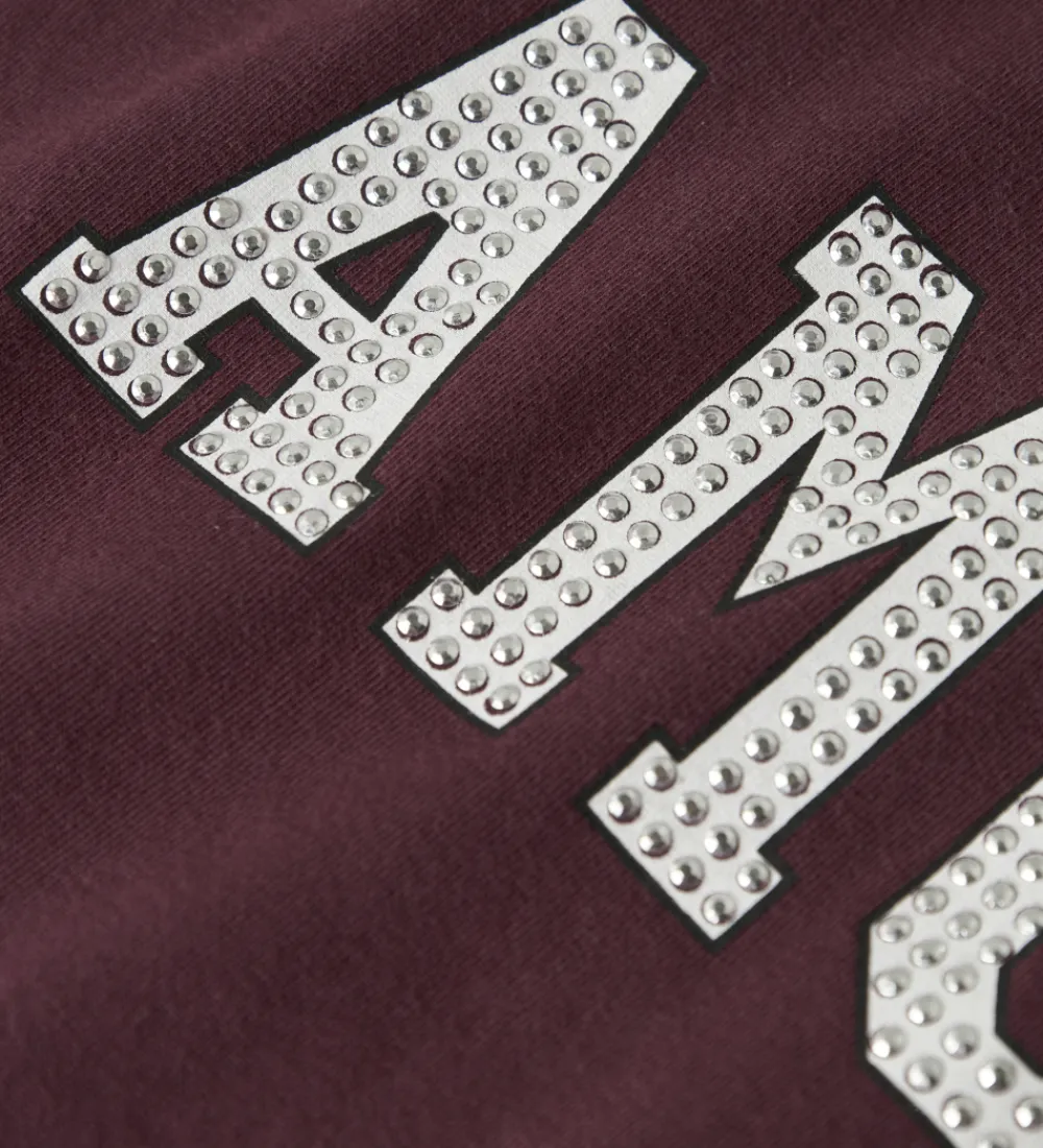 T-Shirts-Name It T-shirt - NkfSangy - Burgundy