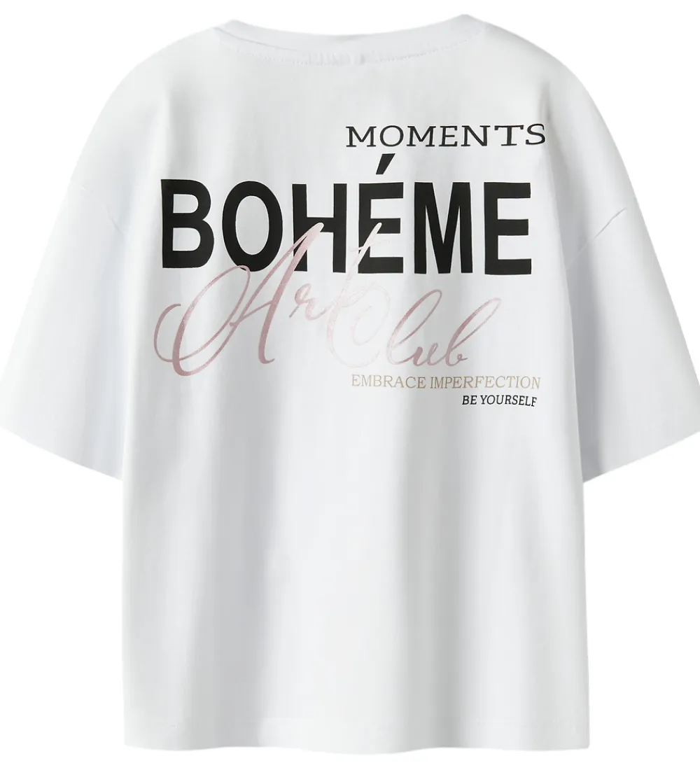 T-Shirts-Name It T-shirt - NkfSvea - Bright White