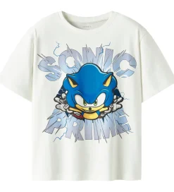 Name It T-Shirts*T-shirt - Sonic - NkmNemo - Cloud Dancer