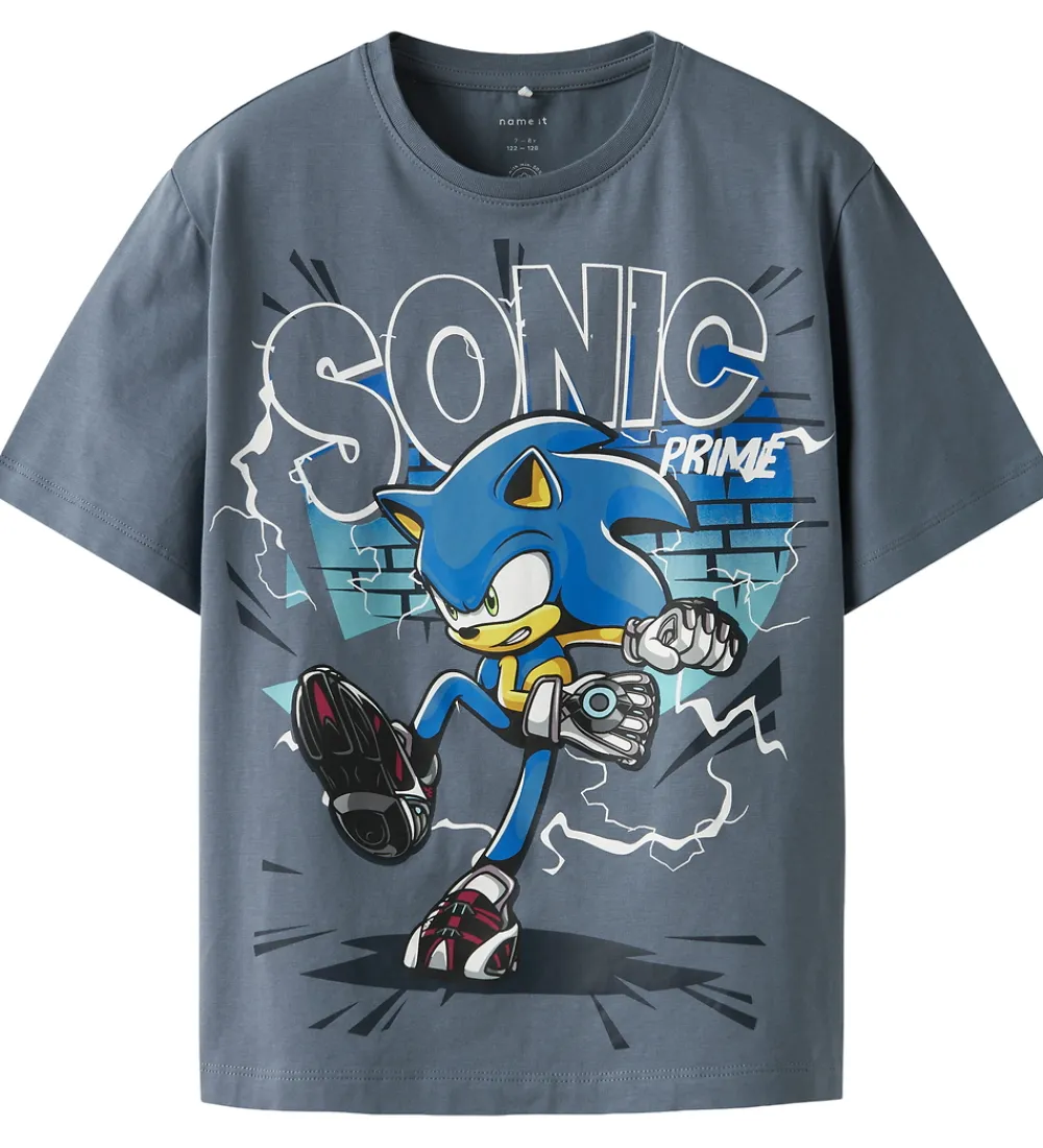 T-Shirts-Name It T-shirt - Sonic - NkmNemo - Flint Stone