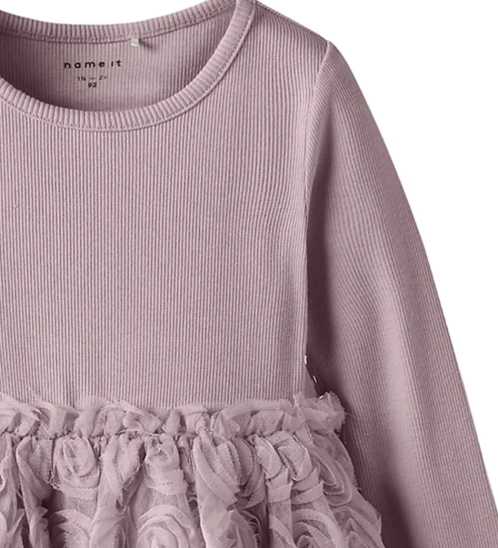 Name It Kjoler|Juletøj*Tylkjole - NmfSykia - Keepsake Lilac
