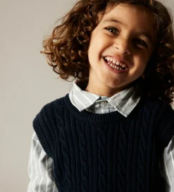 Veste-Name It Vest - Strik - NmmRoman - Navy Blazer
