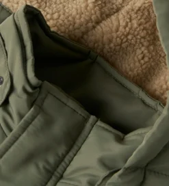 Vinterjakker-Name It Vinterjakke - NmmMarlow - Dusty Olive