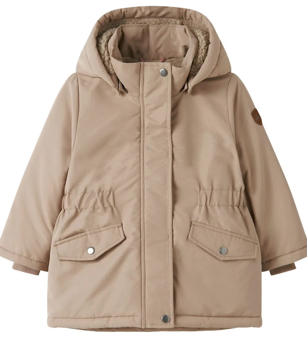 Name It Vinterjakker*Vinterjakke - Parka - NmfMarlow - Silver Mink