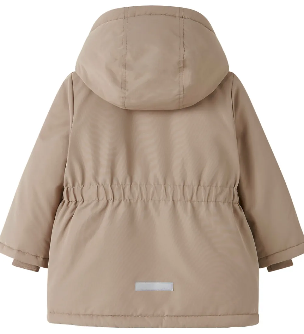 Name It Vinterjakker*Vinterjakke - Parka - NmfMarlow - Silver Mink