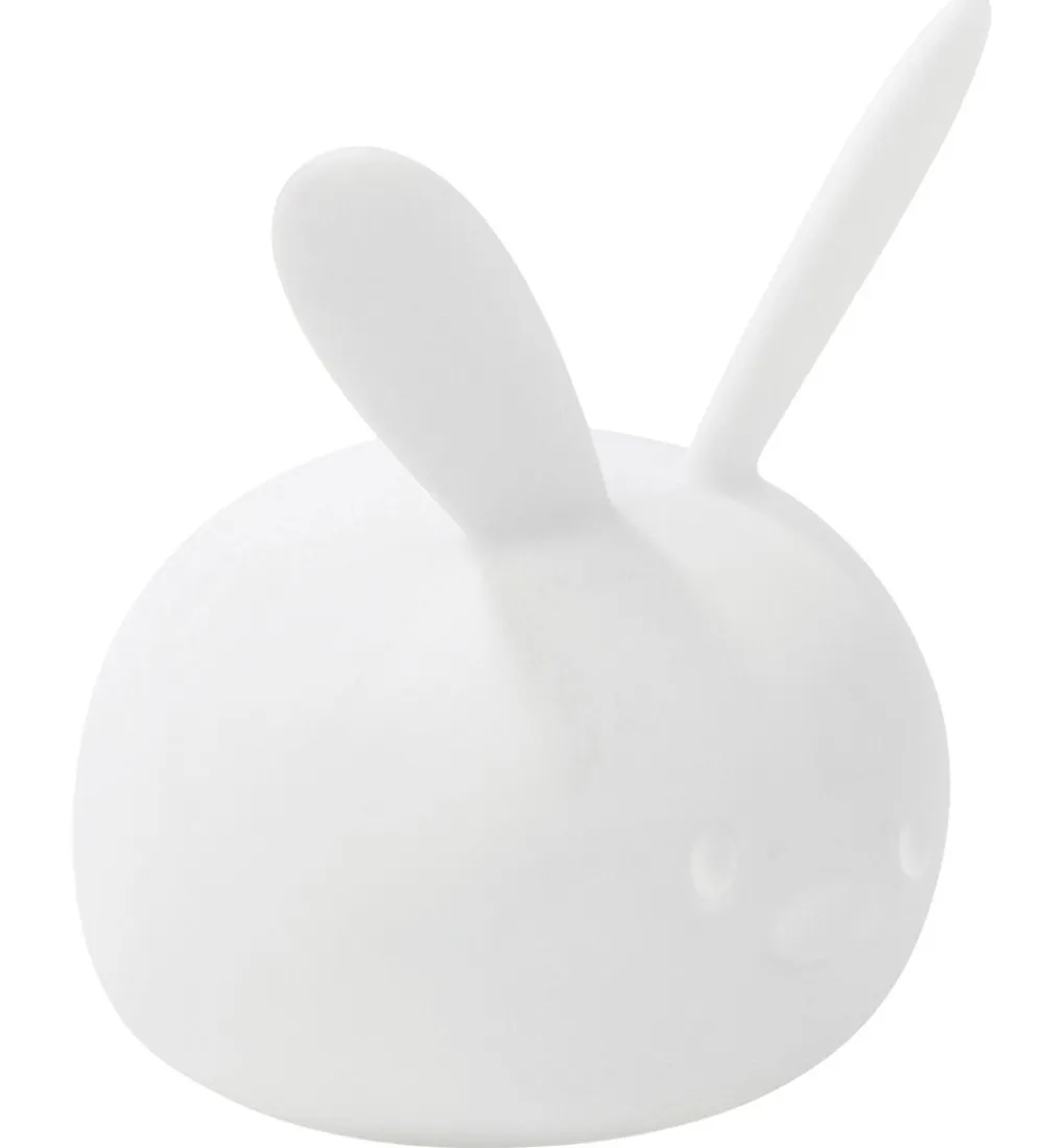 Nattou Natlamper|Lamper*Natlampe - Silikone - LED - Kanin - 12x14x15 cm - Hvid