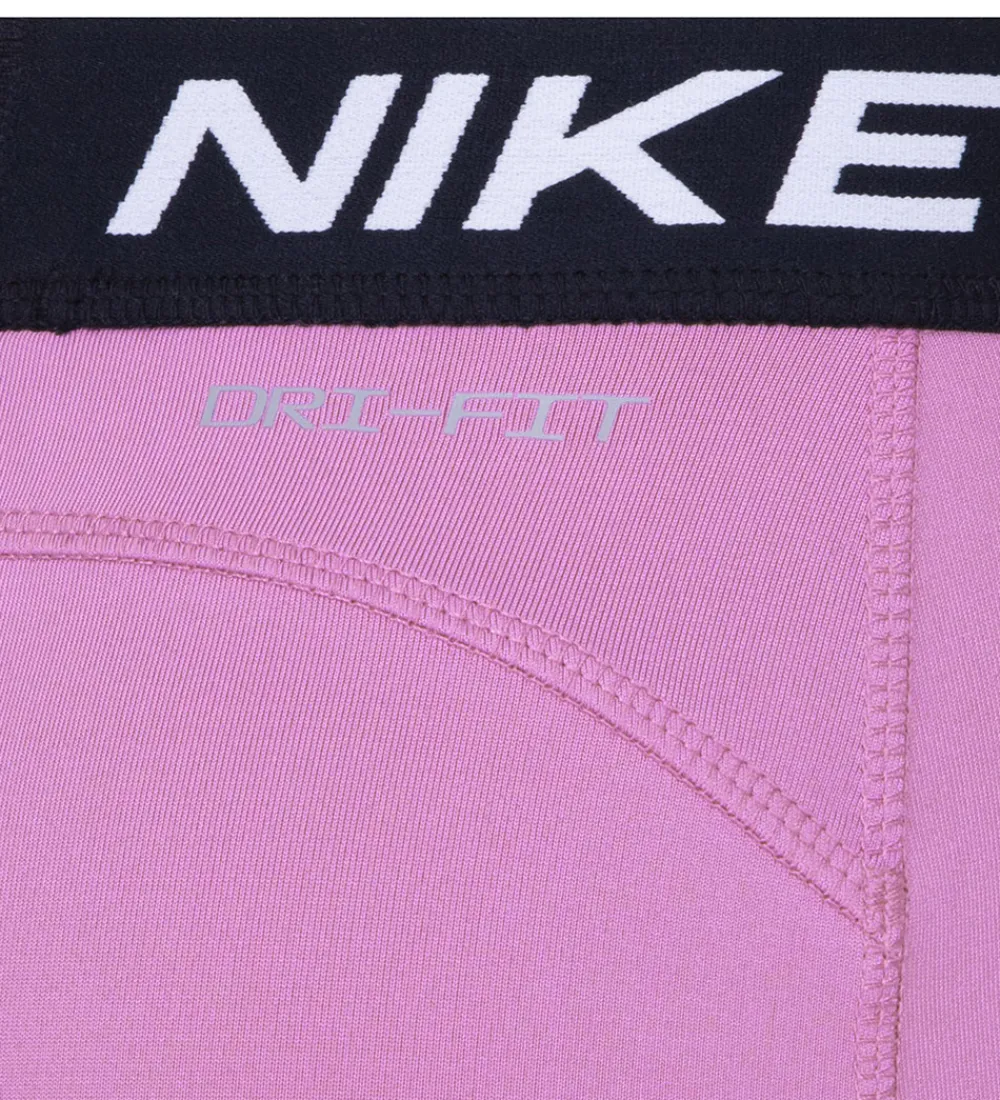 Sportsshorts-Nike Cykelshorts - Dri-Fit - Rush Fuchsia