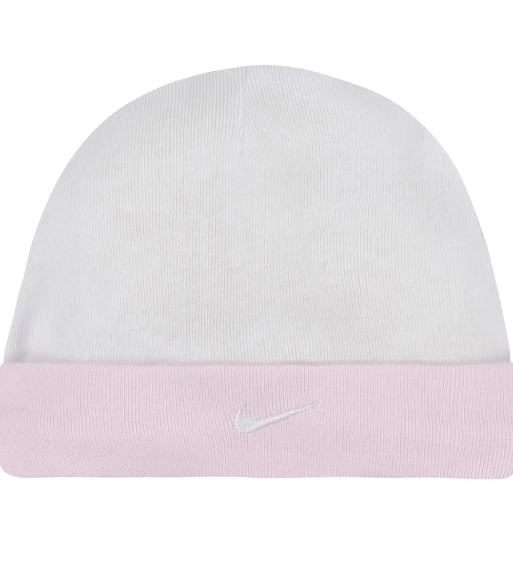 Nike Savlesmække*Gaveæske - Body k/æ/Futter/Hue/Savlesmæk - Rosa
