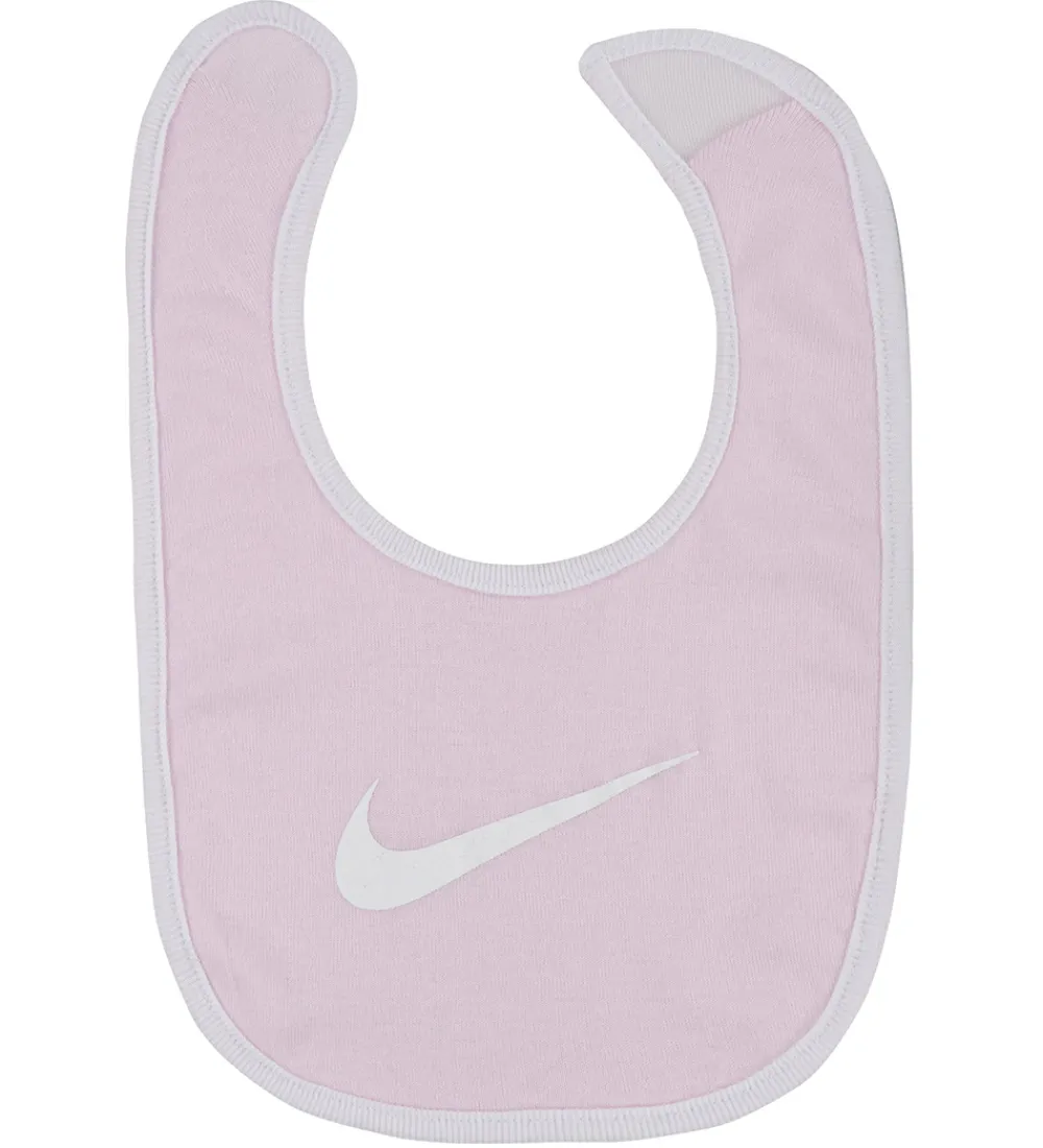 Nike Savlesmække*Gaveæske - Body k/æ/Futter/Hue/Savlesmæk - Rosa