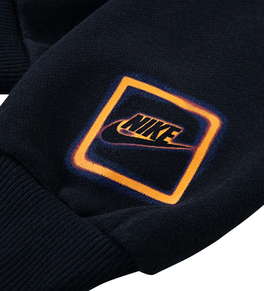 Hættetrøjer-Nike Hættetrøje - Glow - Black
