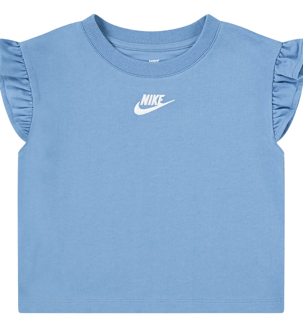 Toppe-Nike Shortssæt - Top/Shorts - Blue Beyond
