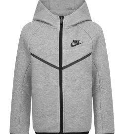 Nike Træning Og Gymnastik|Træningssæt*Sæt - Cardigan/Bukser - Gråmeleret m. Sort