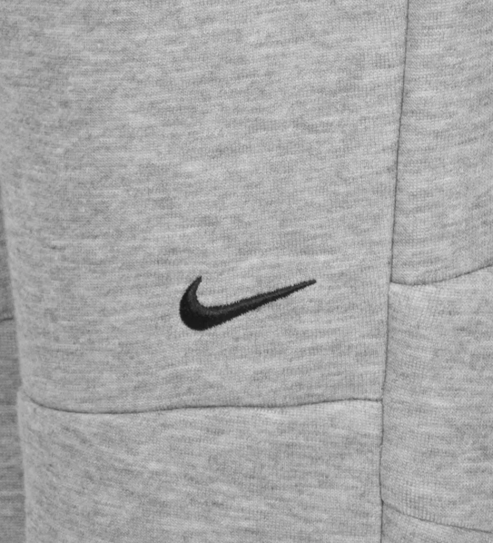 Nike Træning Og Gymnastik|Træningssæt*Sæt - Cardigan/Bukser - Gråmeleret m. Sort