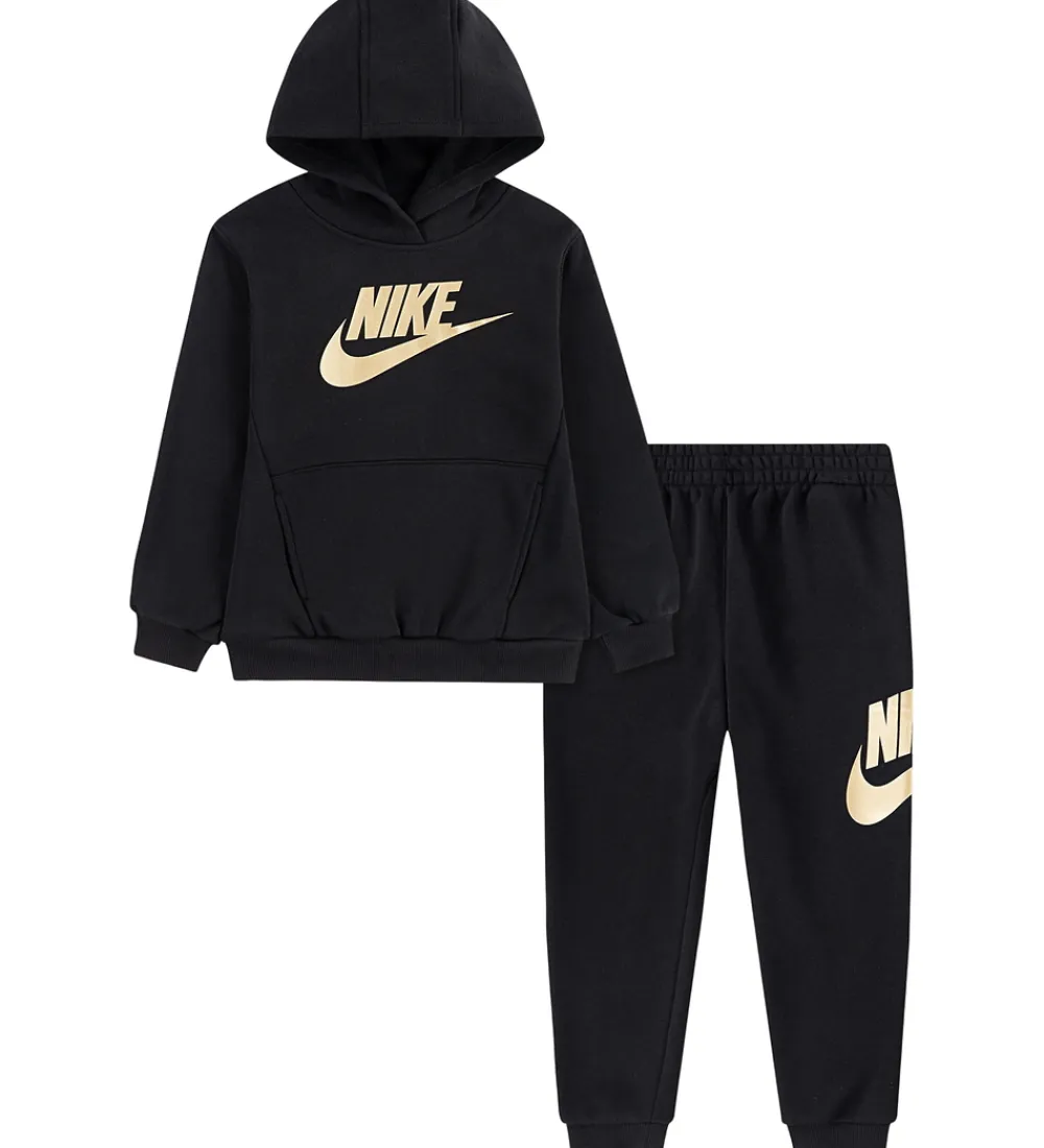 Nike Sweatshirts*Sweatsæt - Sort/Guld