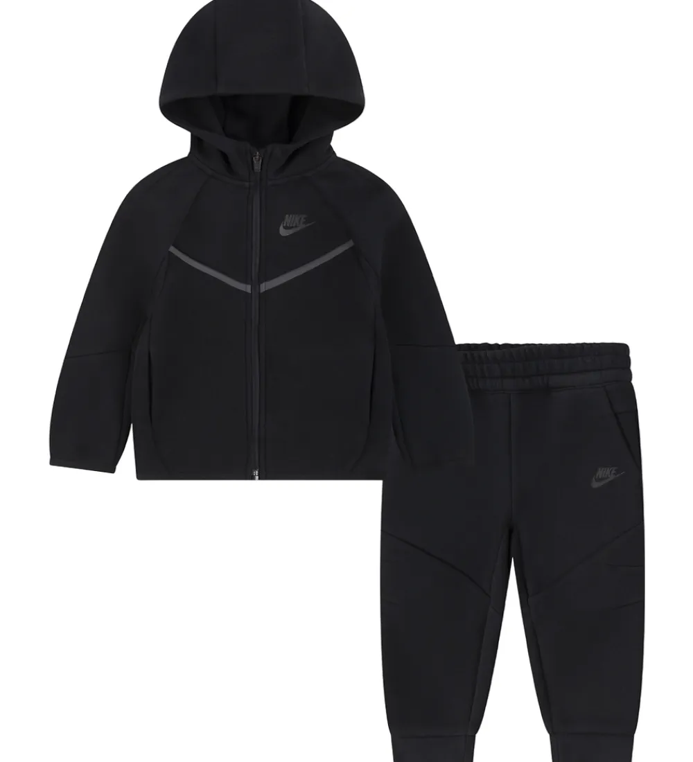 Sweatshirts-Nike Sweatsæt - Tech - Black