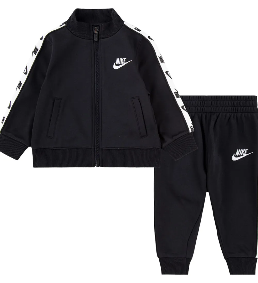 Træningssæt-Nike Træningssæt - Cardigan/Bukser - Sort