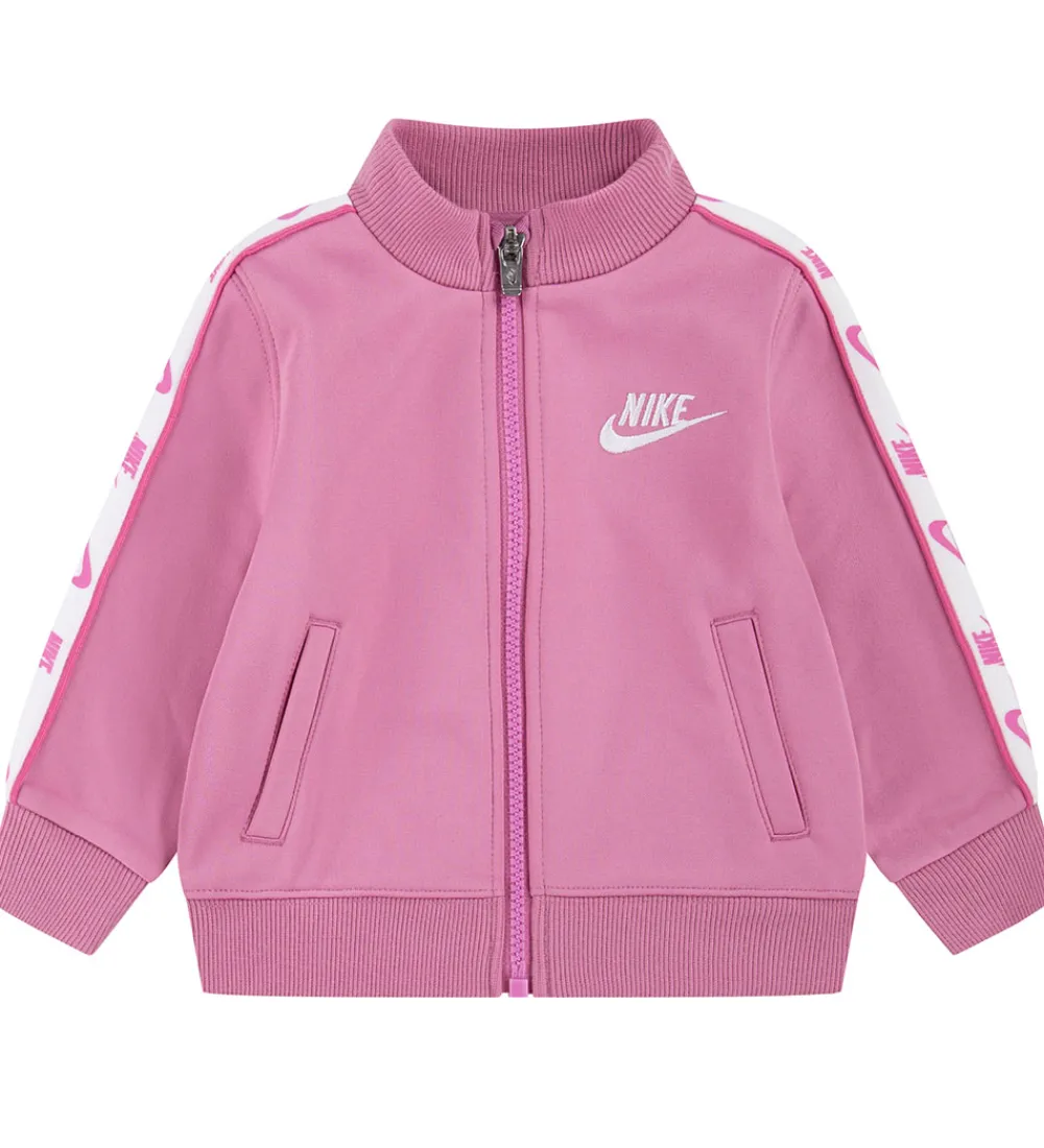 Træningssæt-Nike Træningssæt - Cardigan/Bukser - Magic Flamingo