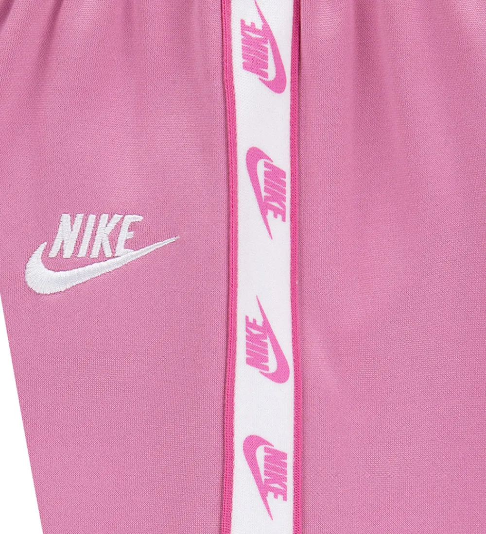Træningssæt-Nike Træningssæt - Cardigan/Bukser - Magic Flamingo