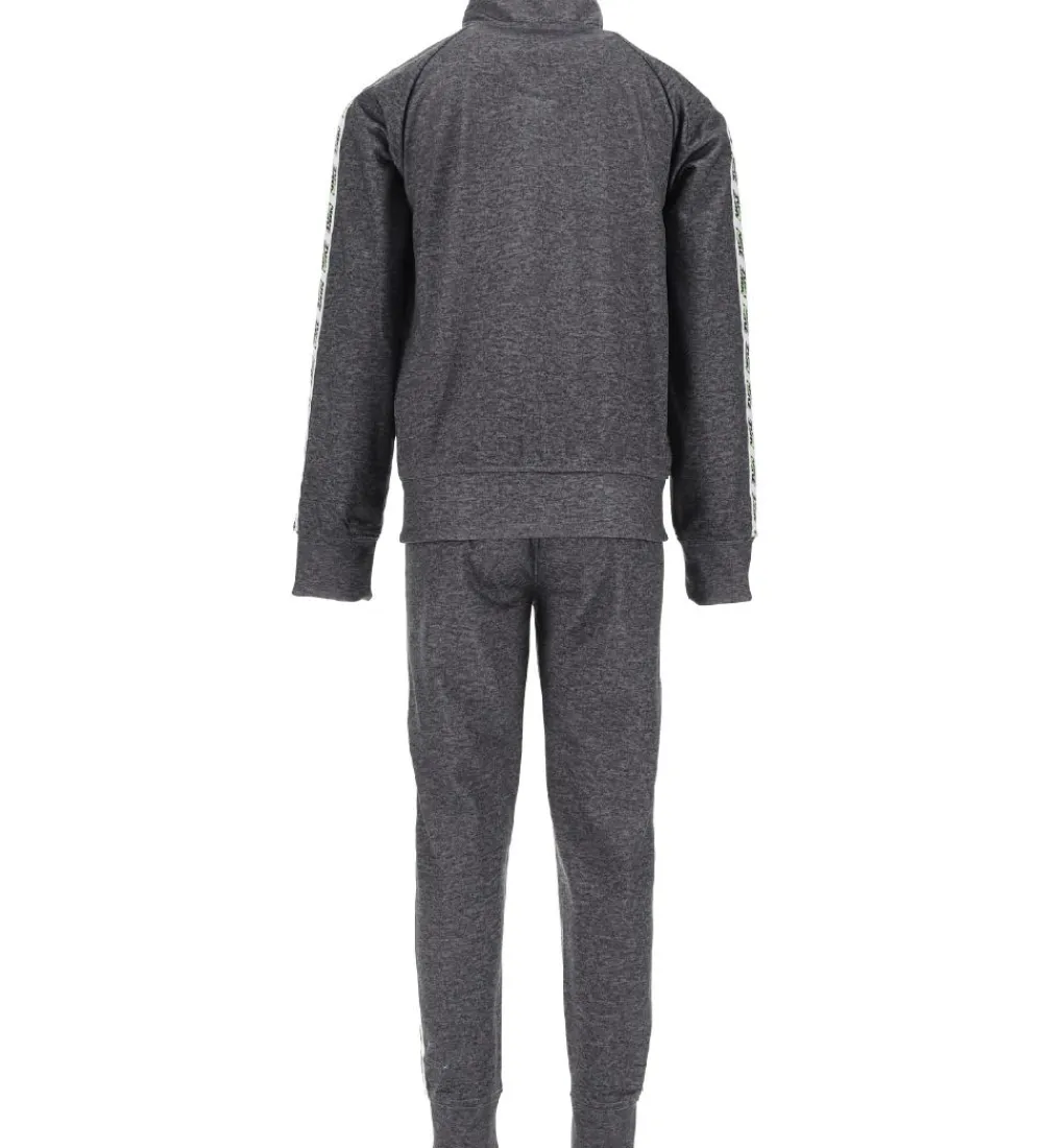 Gymnastiktøj-Nike Træningssæt - Cardigan/Bukser - My First - Carbon Heather