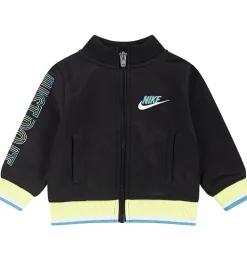 Træningssæt-Nike Træningssæt - Cardigan/Bukser - Sort