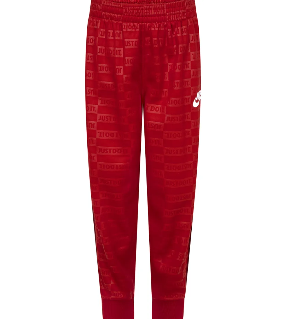 Nike Træningssæt*Træningssæt - Cardigan/Bukser - Gym Red