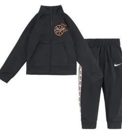 Gymnastiktøj-Nike Træningssæt - Cardigan/Bukser - My First - Sort