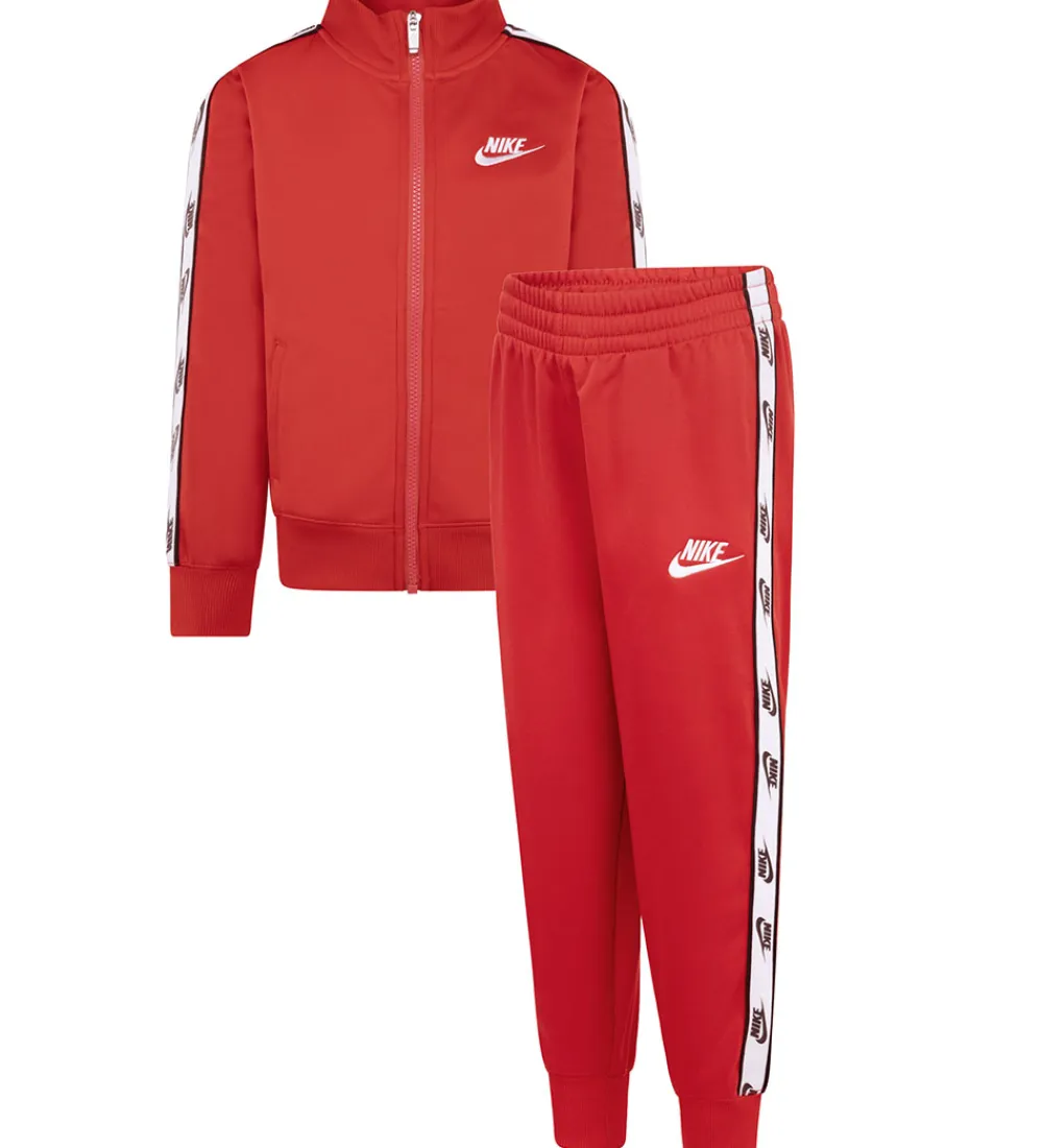 Træningssæt-Nike Træningssæt - Cardigan/Bukser - University Red