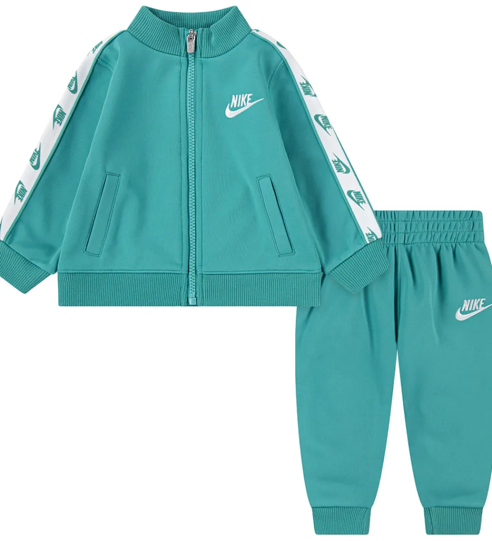 Træningssæt-Nike Træningssæt - Cardigan/Bukser - Dusty Cactus