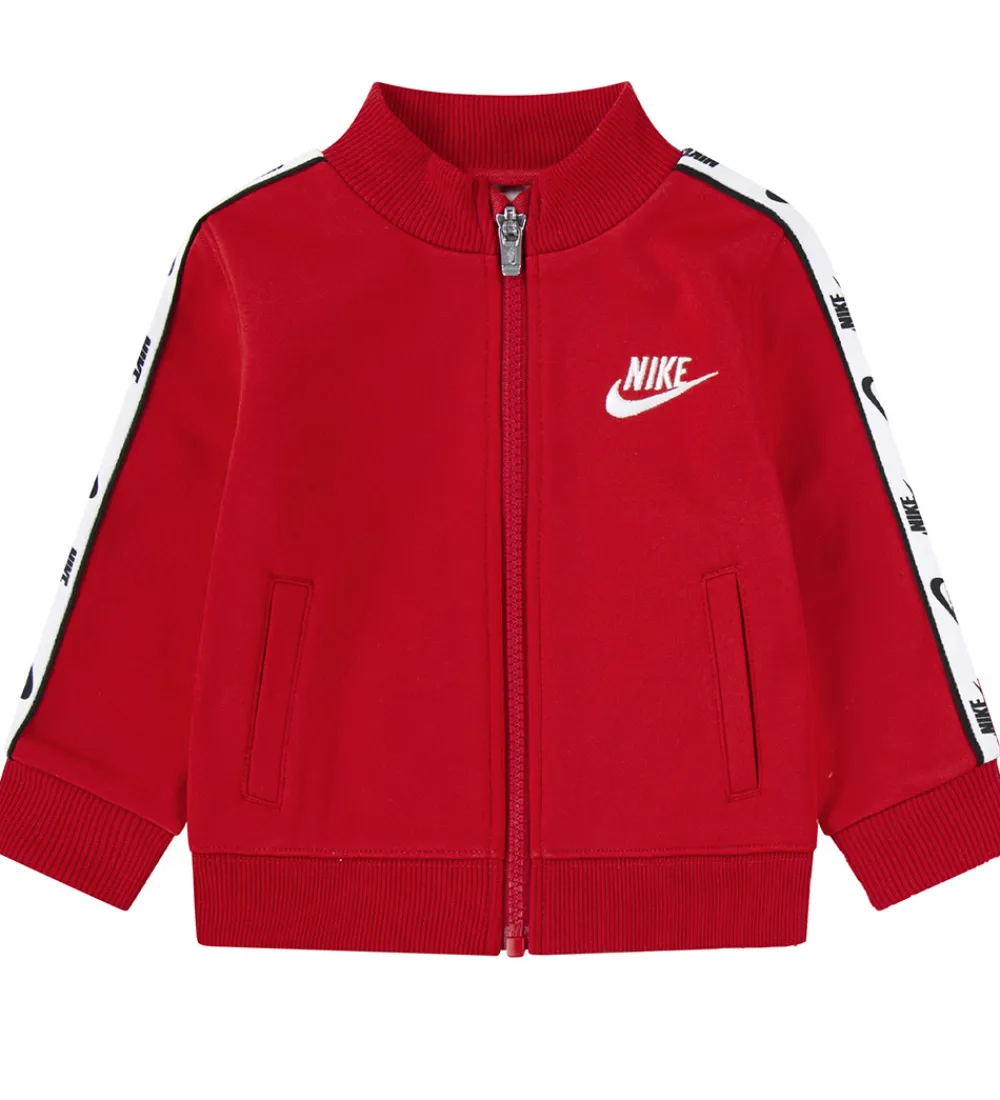 Træningssæt-Nike Træningssæt - Cardigan/Bukser - University Red