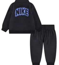 Nike Træningssæt*Træningssæt - Cardigan/Bukser - Sort/Lilla