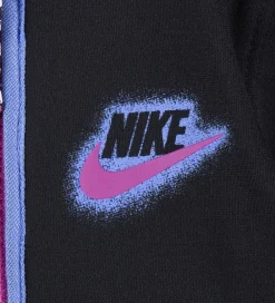 Nike Træningssæt*Træningssæt - Cardigan/Bukser - Sort/Lilla