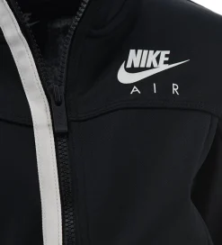 Nike Gymnastiktøj*Træningssæt - Cardigan/Bukser - Air - Sort