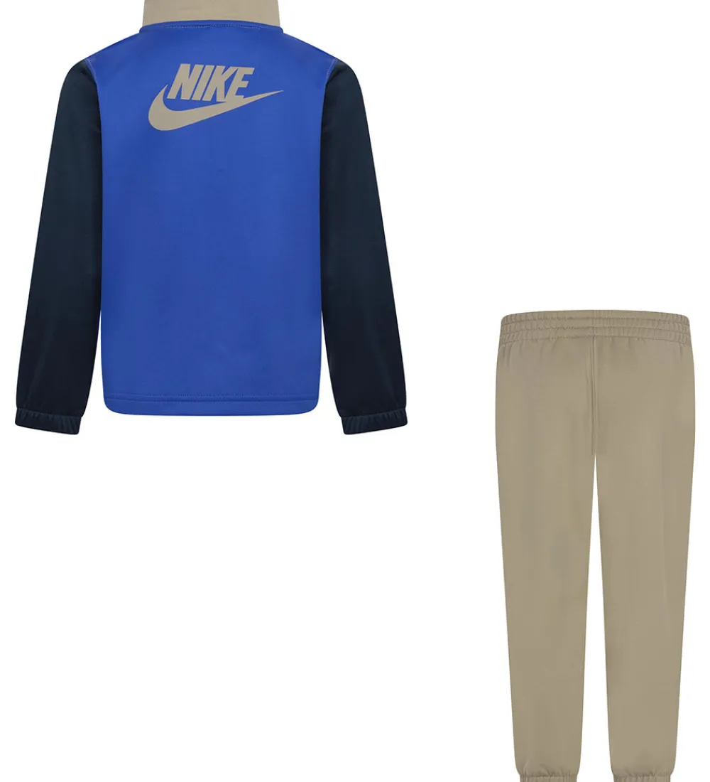 Nike Træningssæt*Træningssæt - Khaki m. Blå/Navy